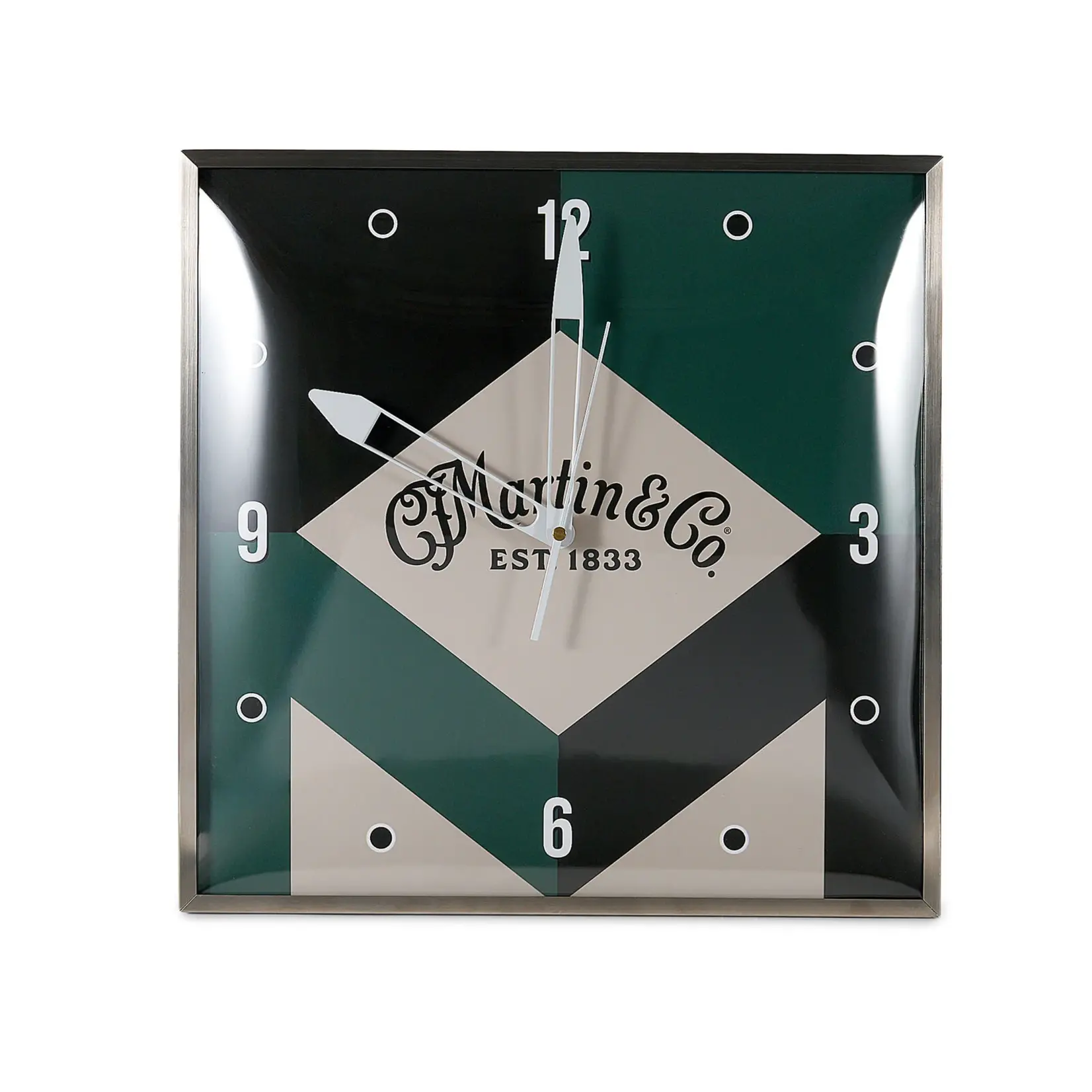 Martin Retro Monogram Lighted Wall Clock