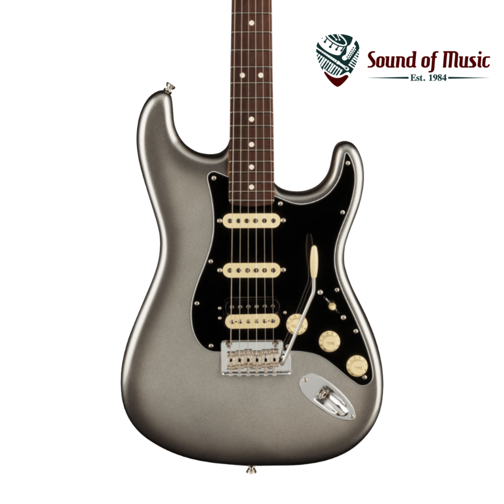Fender American Professional II Stratocaster HSS, Rosewood Fingerboard - Mercury