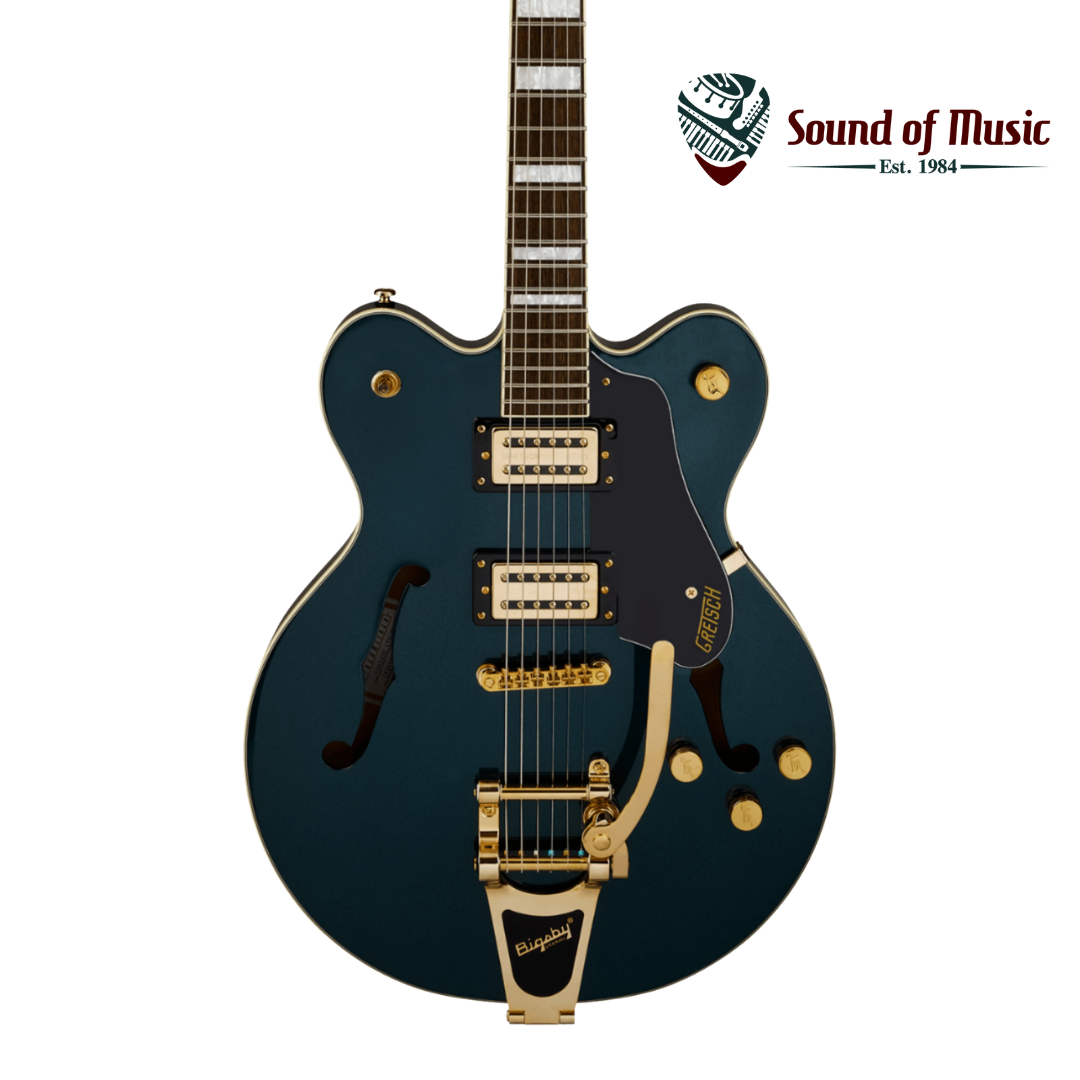 Gretsch G2622TG Streamliner Center Block Double-Cut w/Bigsby LTD, Laurel Fingerboard, Broad’Tron BT-3S Pickups - Midnight Sapphire
