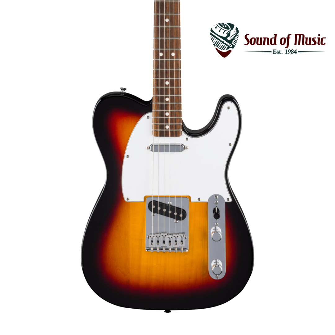 Fender Standard Telecaster, Laurel Fingerboard, White Pickguard - 3-Color Sunburst