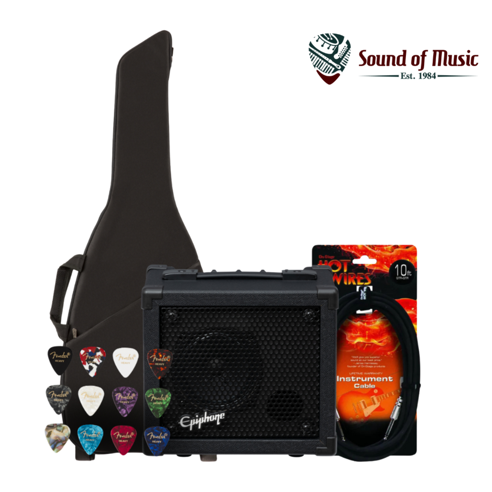 Add an Amp & Accessories Package - Epiphone Sidekick
