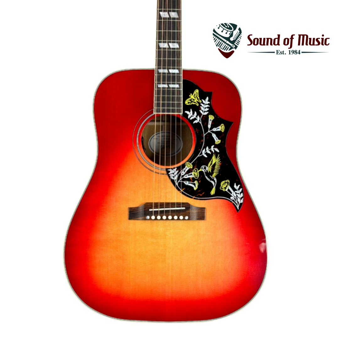Gibson Acoustic Hummingbird Standard Acoustic-Electric Guitar W/Case - Vintage Cherry Sunburst