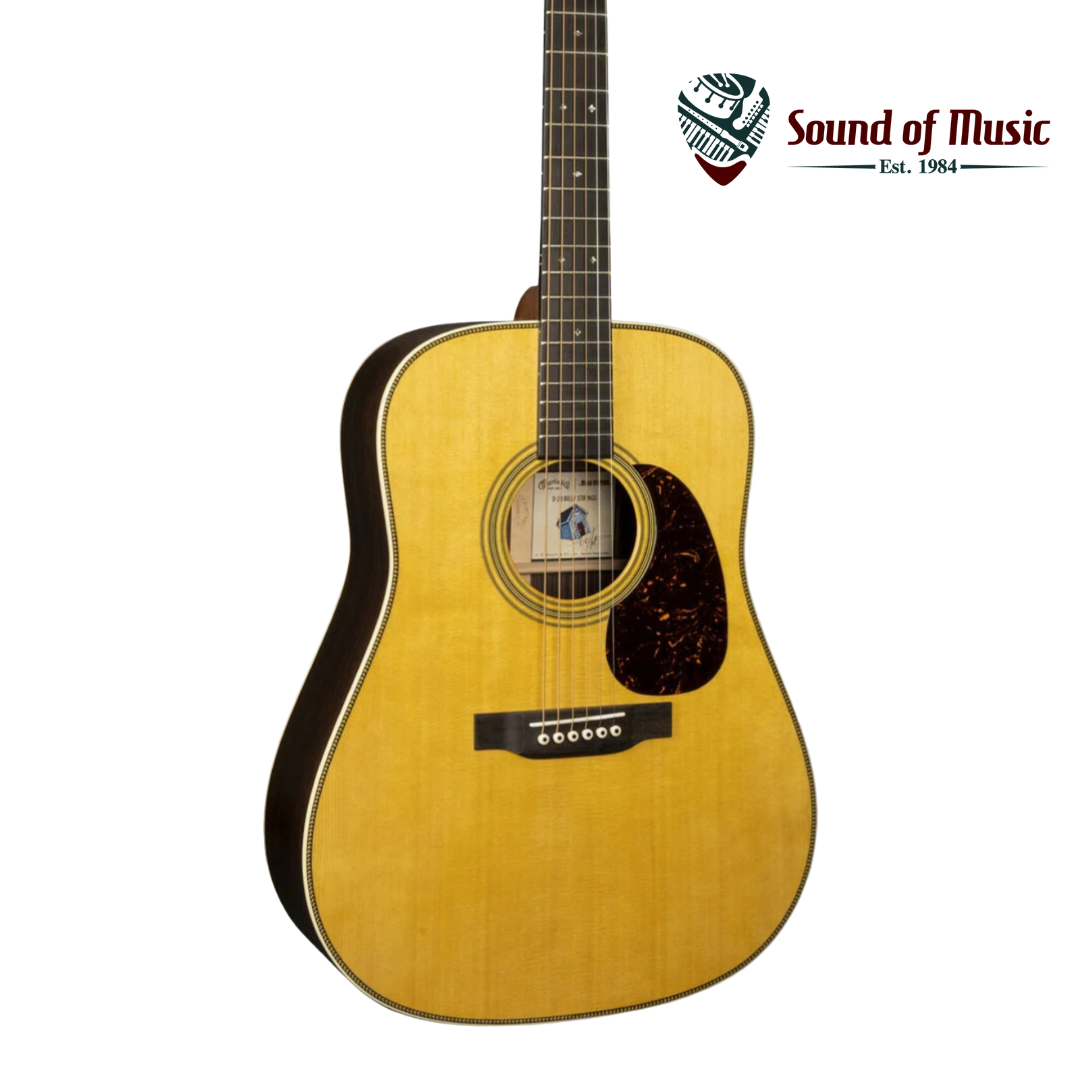 MARTIN Martin D-28 Billy Strings Signature Acoustic Guitar W/Case - Natural w/Antique Toner