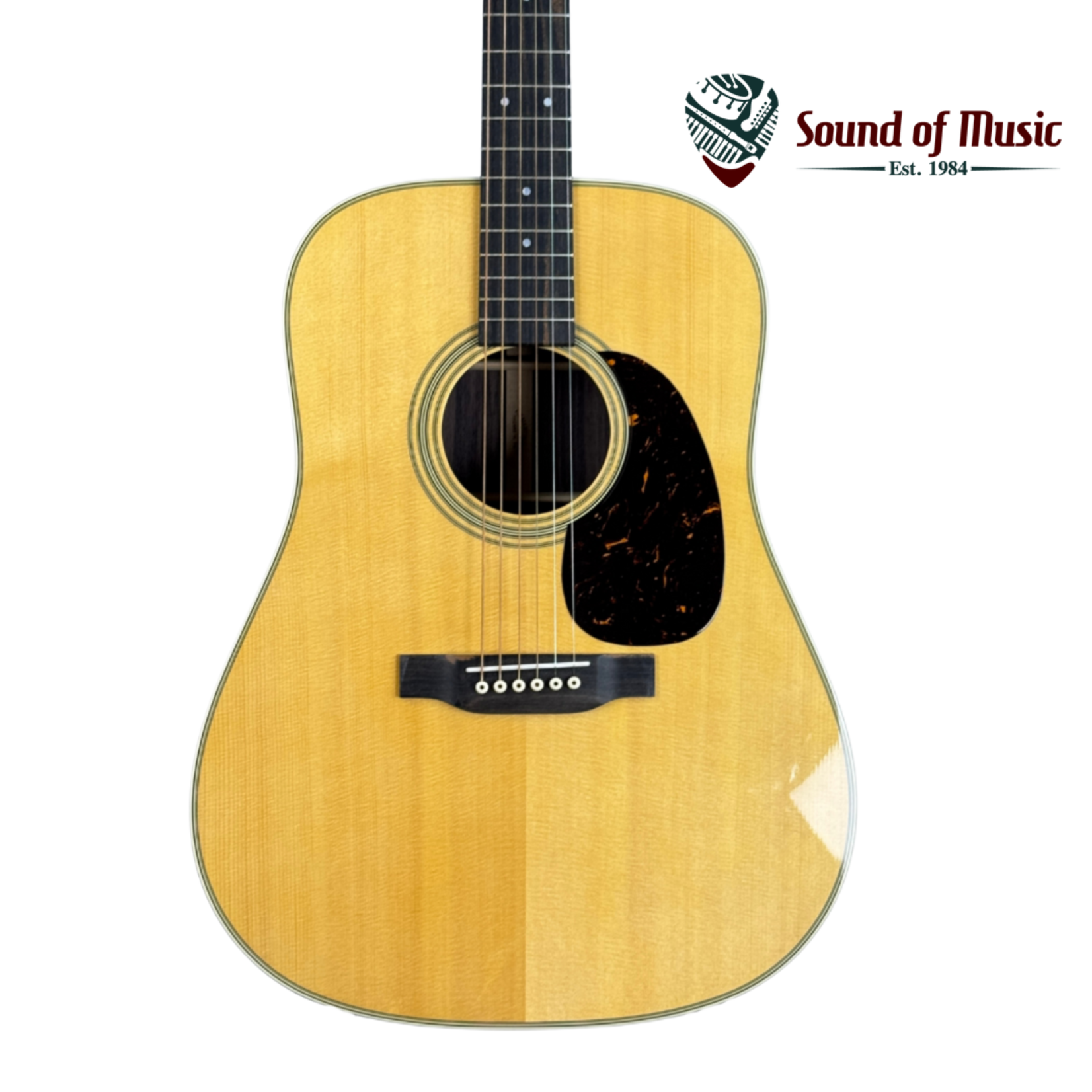 Martin D-28 Acoustic Guitar W/Hardshell Case - Natural Gloss