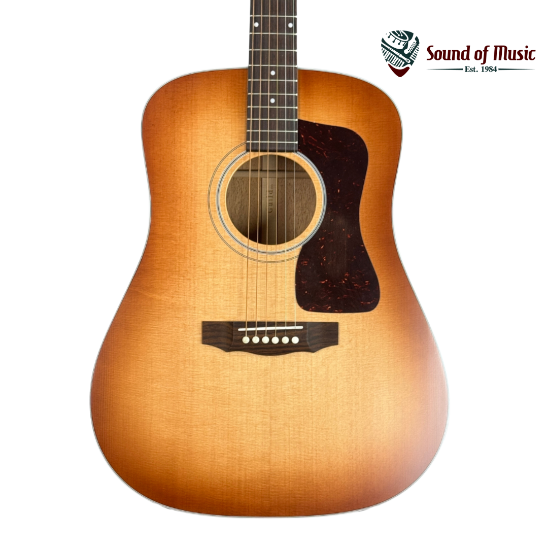Guild D-40 Standard Dreadnaught Acoustic Guitar W/Case - Pacific Sunset Burst