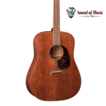 MARTIN Martin D-15M Dreadnought Acoustic Guitar W/Softshell Case - Mahogany