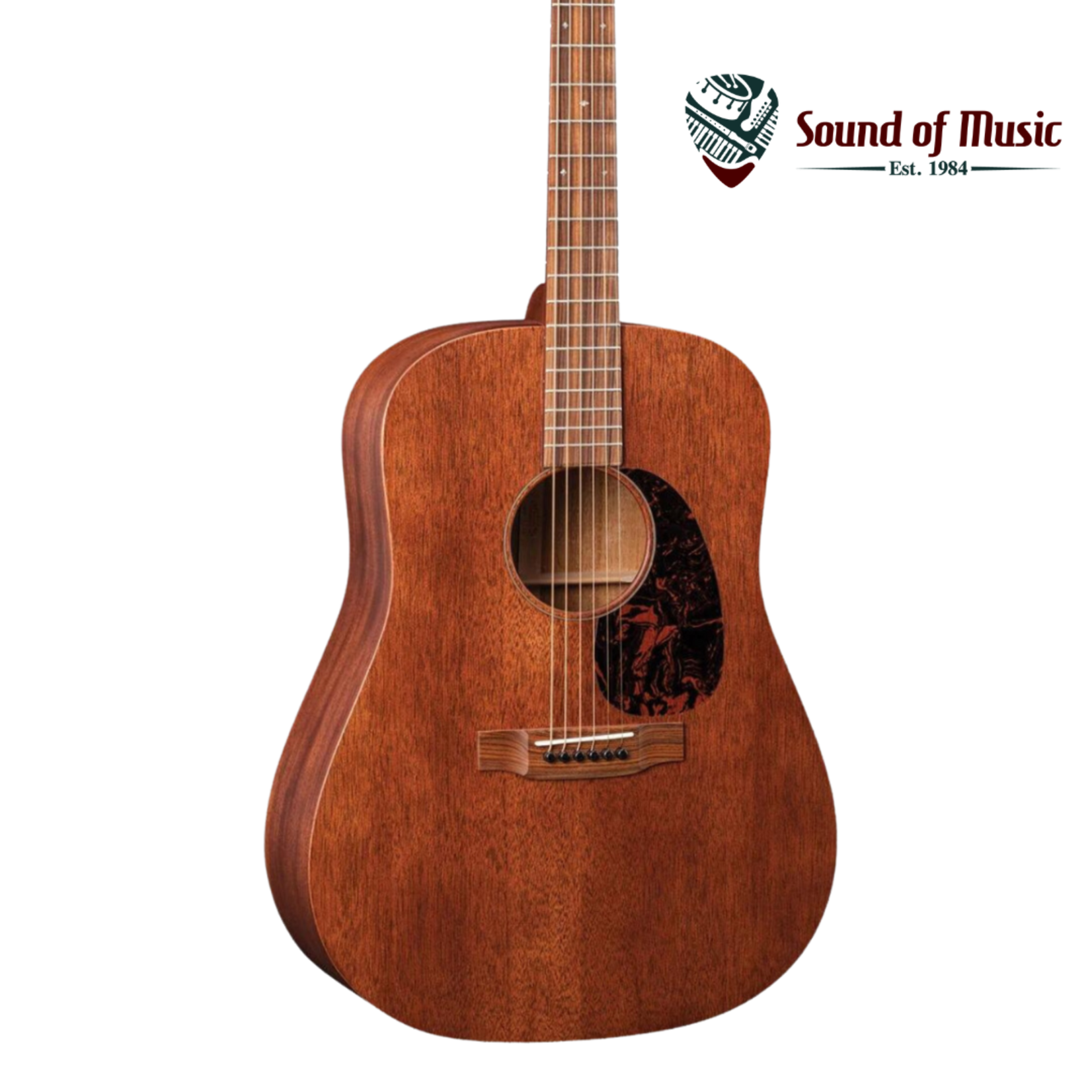 Martin D-15M Dreadnought Acoustic Guitar W/Softshell Case - Mahogany