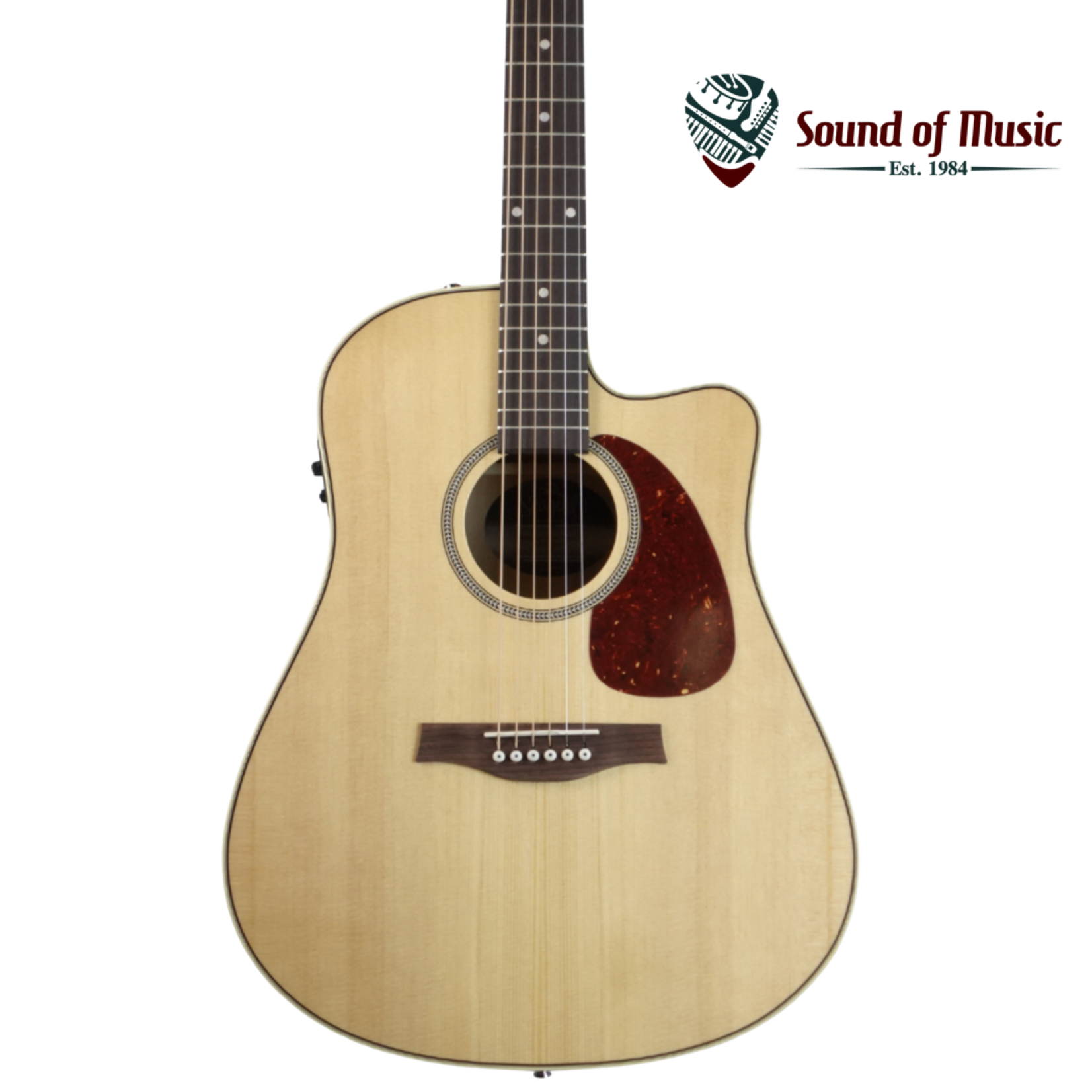 Seagull Performer CW HG Presys II Acoustic-Electric Guitar W/Bag  - Flame Maple