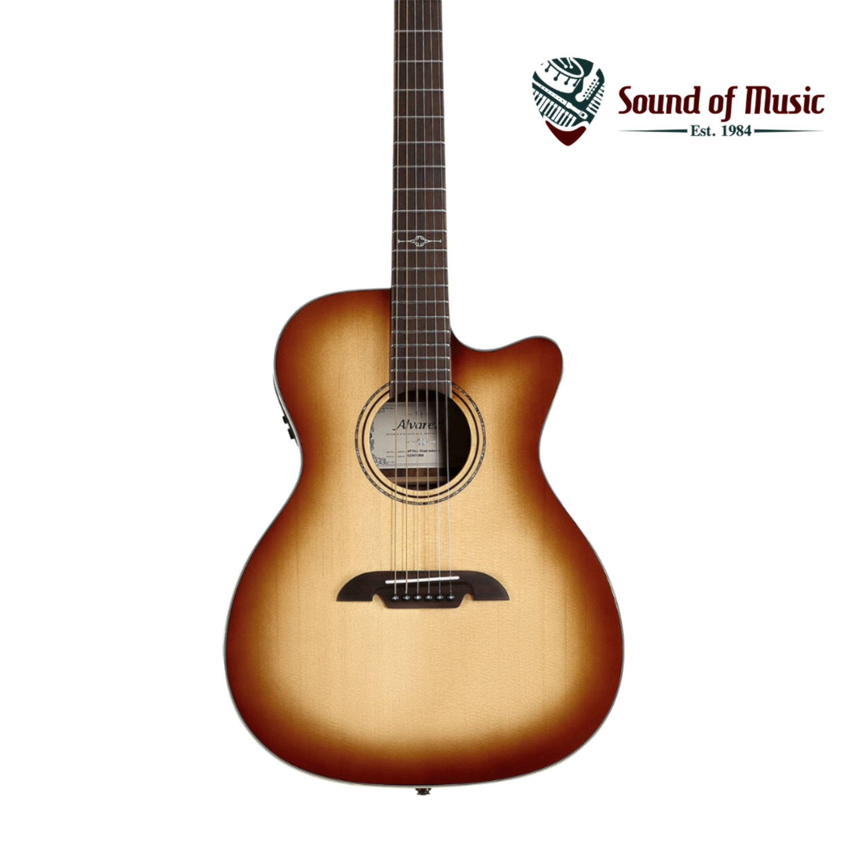 Alvarez AF70CE Artist Series Acoustic-Electric Guitar - Shadowburst