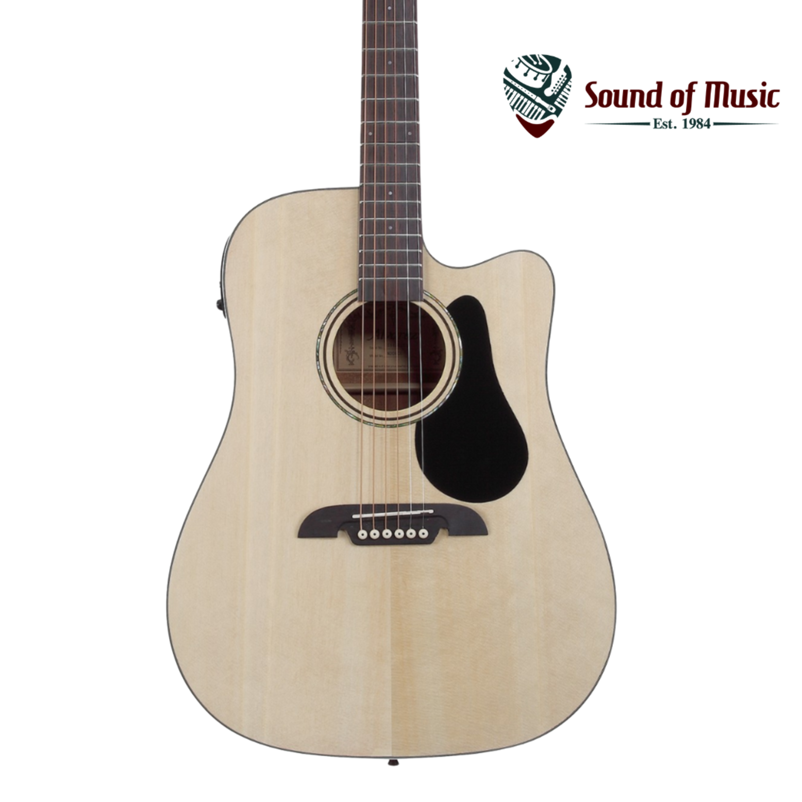 Alvarez RD26CE Regent Series Dreadnought Acoustic-Electric Guitar W/ Deluxe Gig Bag