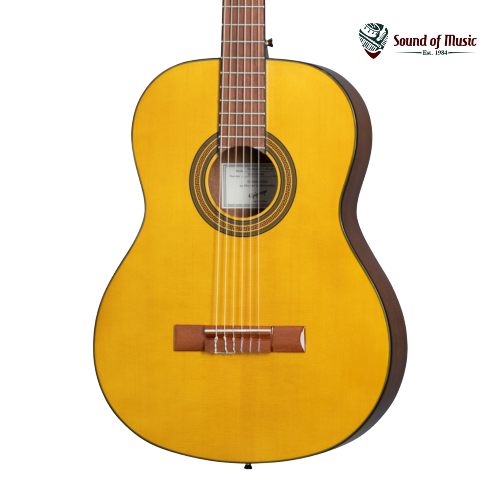 Epiphone Full Size Classical Guitar E-1- Antique Natural