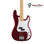 FENDER Fender Standard Precision Bass, Maple Fingerboard, White Pickguard - Candy Cola