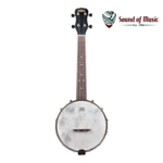 Kala Kala Black Maple Banjo Concert Ukulele W/Bag