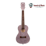 Kala Kala Ritzy Pink Champagne Sparkle Concert Ukulele