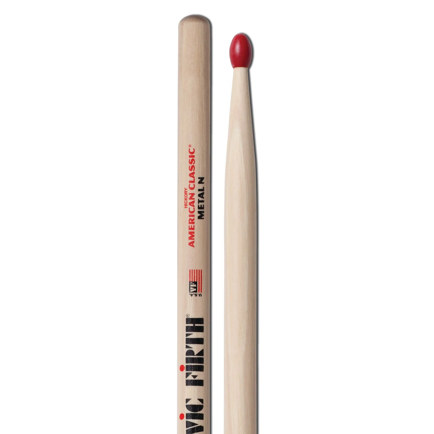 VIC FIRTH American Classic® Metal Nylon Drumsticks - Red Tip