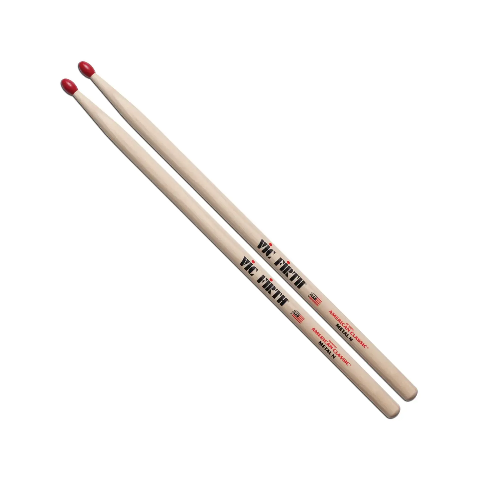 VIC FIRTH American Classic® Metal Nylon Drumsticks - Red Tip