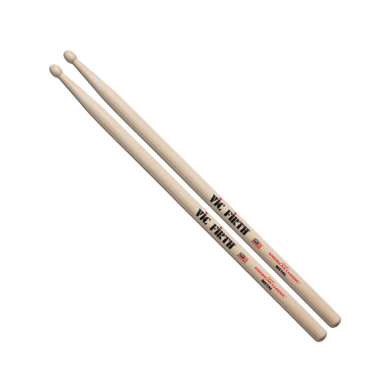 VIC FIRTH American Classic® Metal Drumsticks - Wood Tip
