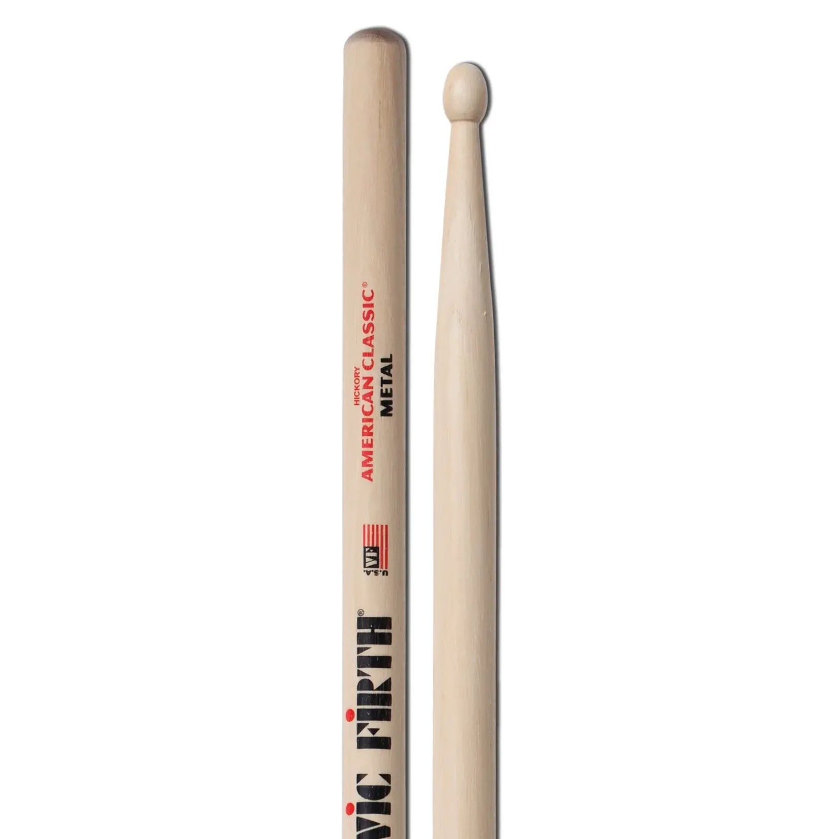 VIC FIRTH American Classic® Metal Drumsticks - Wood Tip