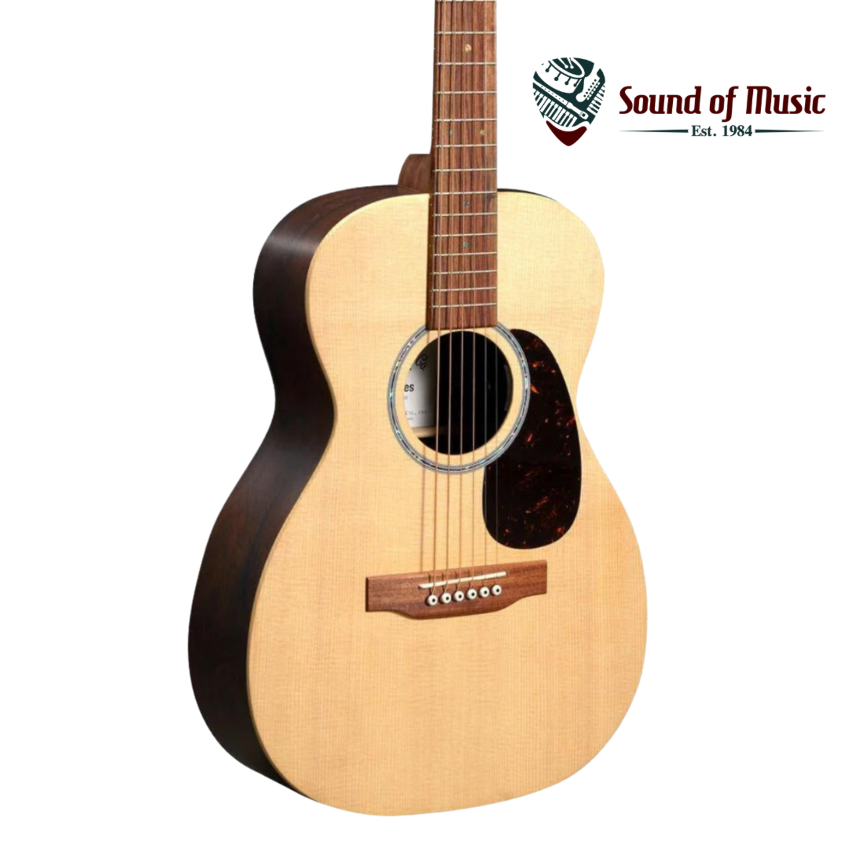 Martin 0-X2E Acoustic-Electric Guitar W/Softshell Case - Cocobolo