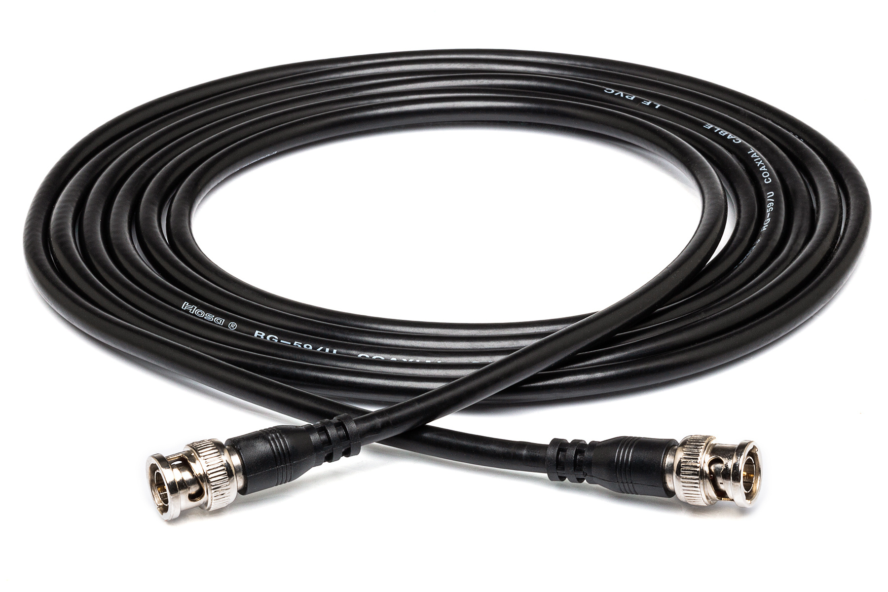 Hosa 75-ohm Coax BNC to Same - 10 ft