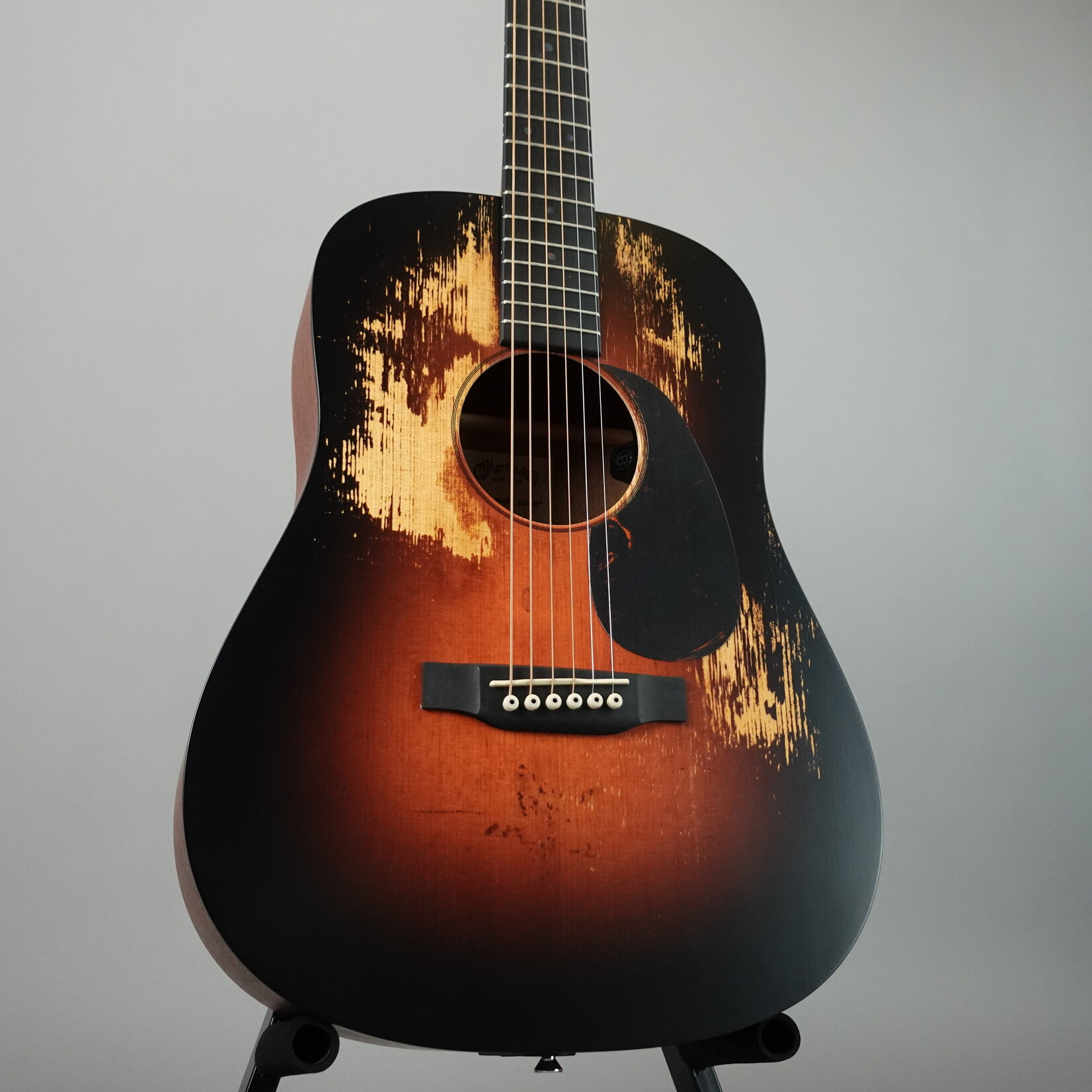 Martin DJrE StreetLegend Acoustic-Electric Guitar W/Softshell Bag - Burst