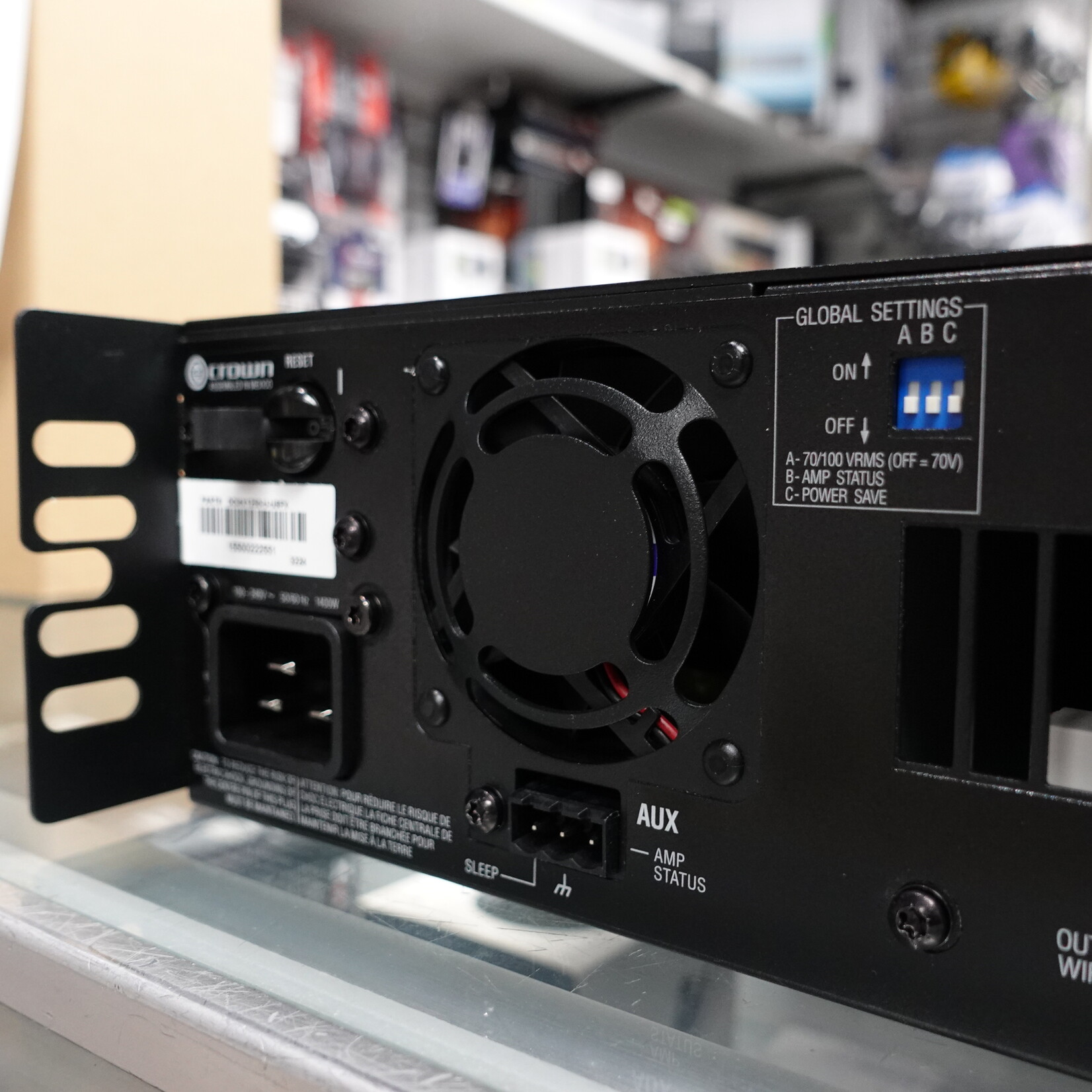 Crown Audio DCi 41250 Four-Channel Analog Power Amplifier - (Used)