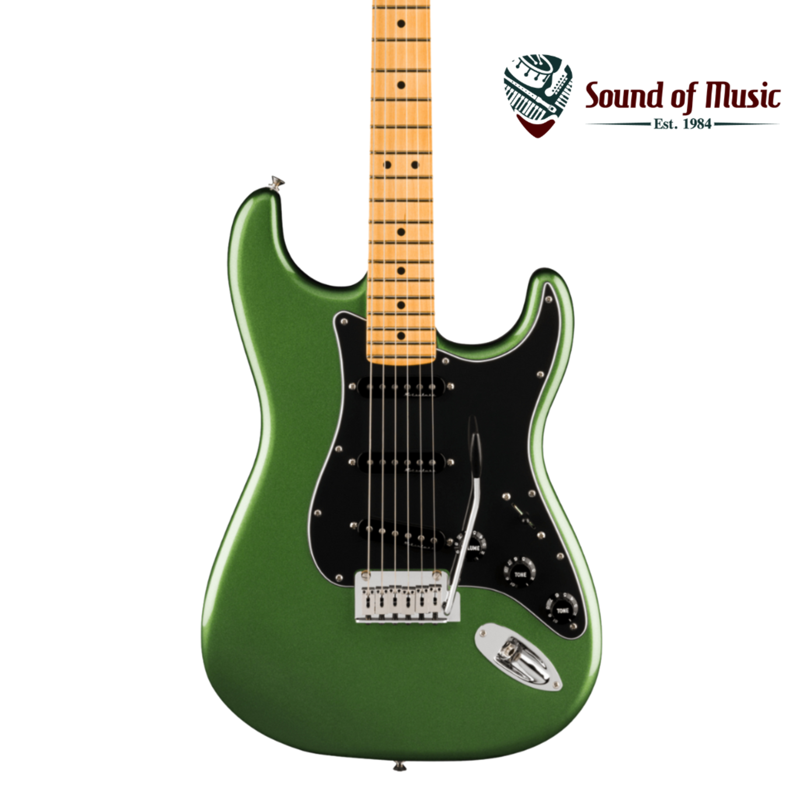 Fender Player II Modified Stratocaster®, Maple Fingerboard W/Gig Bag - Harvest Green Metallic