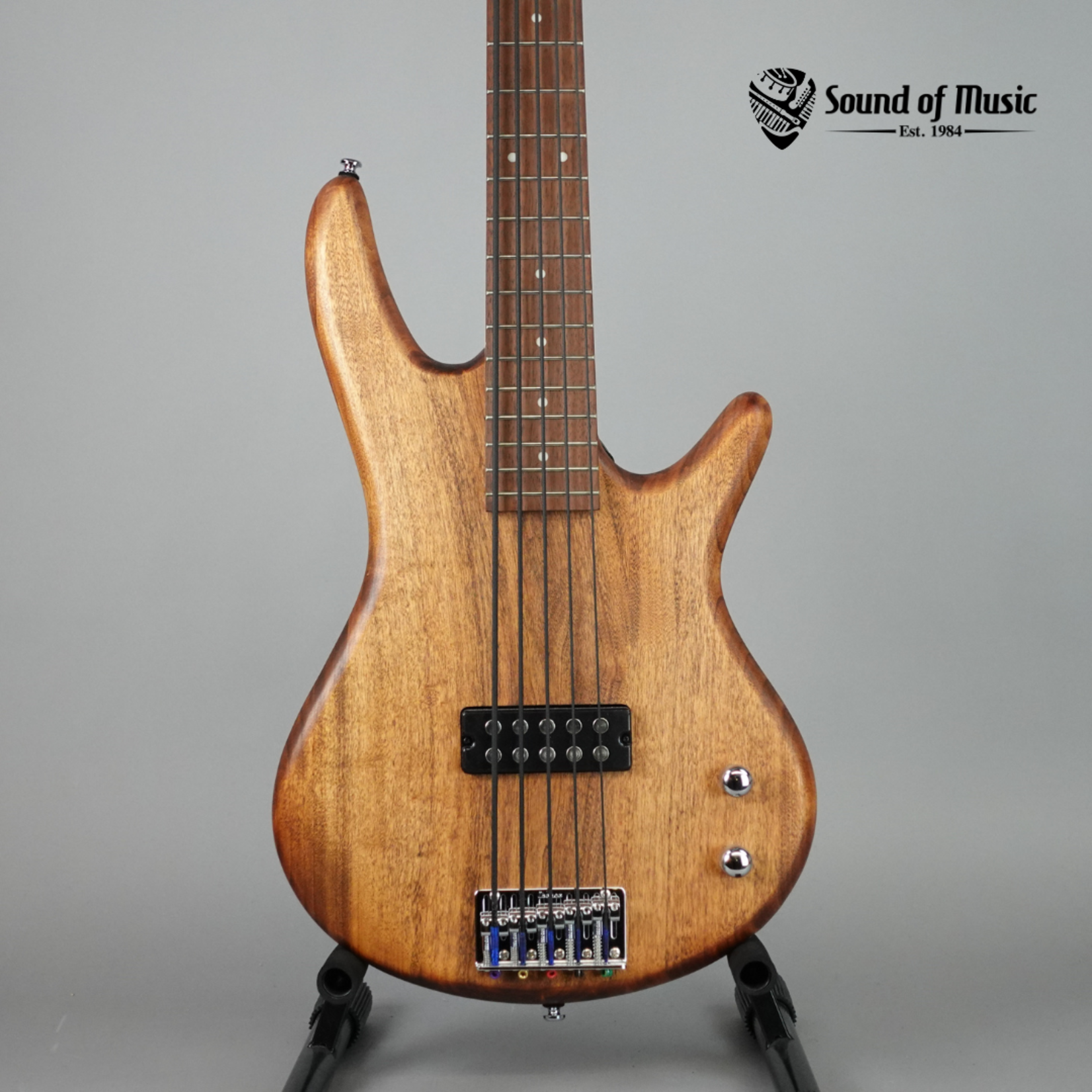 Ibanez Gio GSR105EXMOL 5-String Bass Guitar - Natural (Used)
