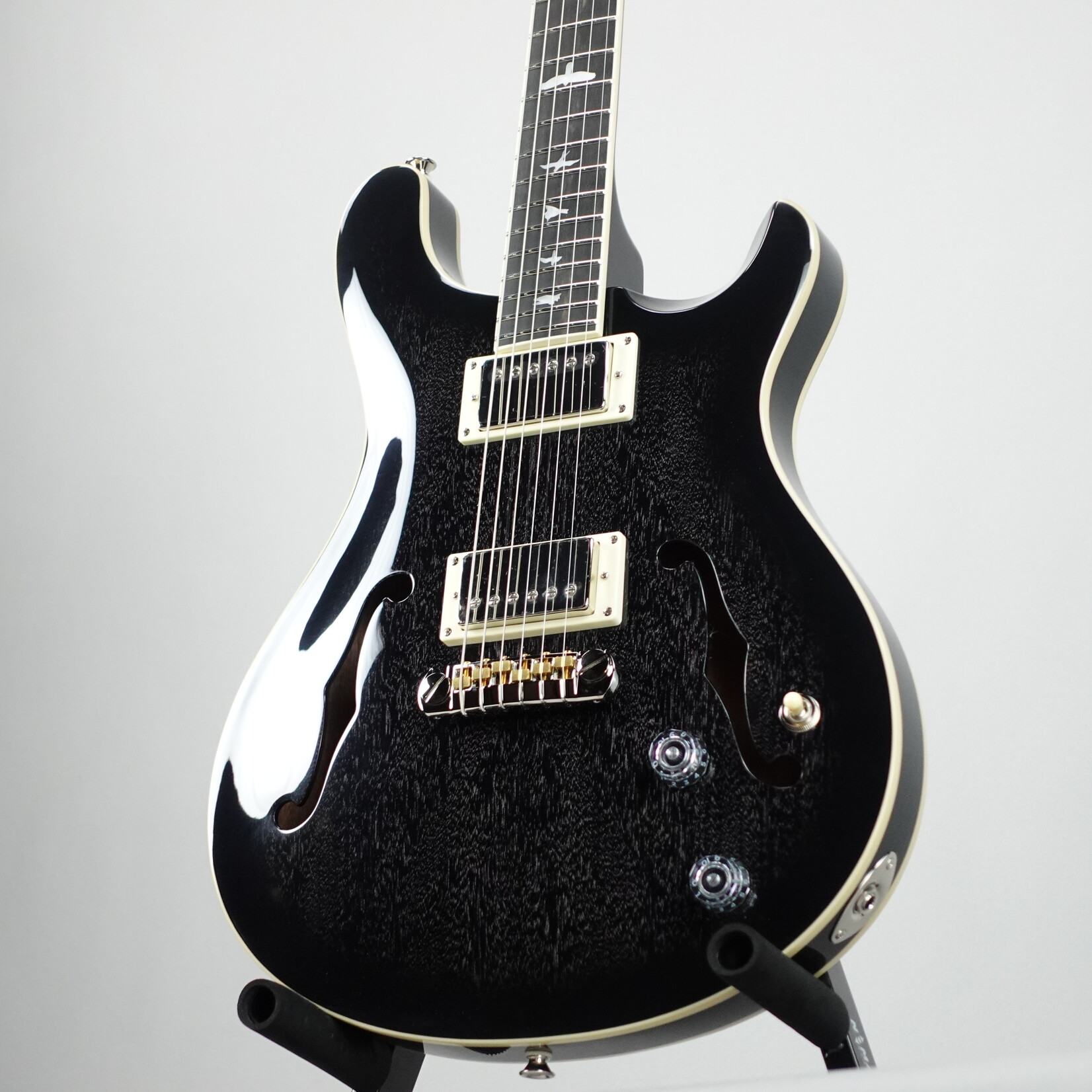 PRS SE Hollowbody Standard Electric Guitar W/Case - Dog Hair Smokeburst