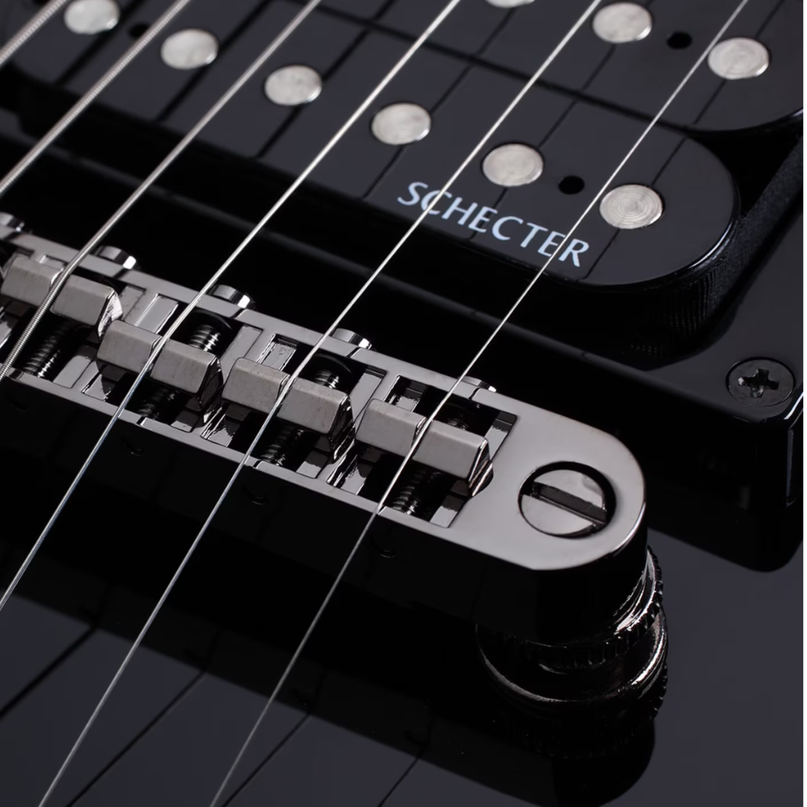 Schecter Omen-6 Electric Guitar - Gloss Black