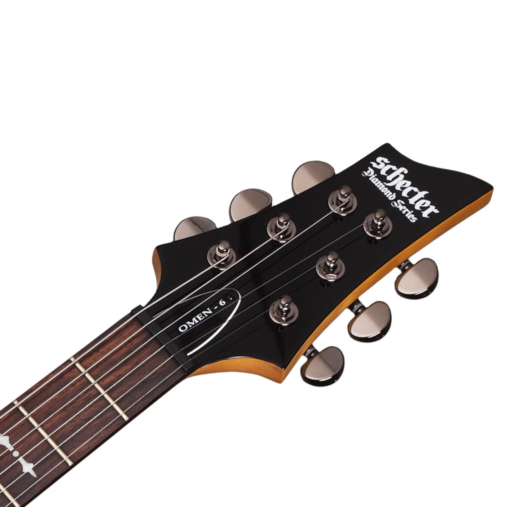 Schecter Omen-6 Electric Guitar - Gloss Black