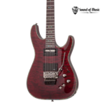 Schecter Hellraiser C-1 FR S Electric Guitar - Black Cherry