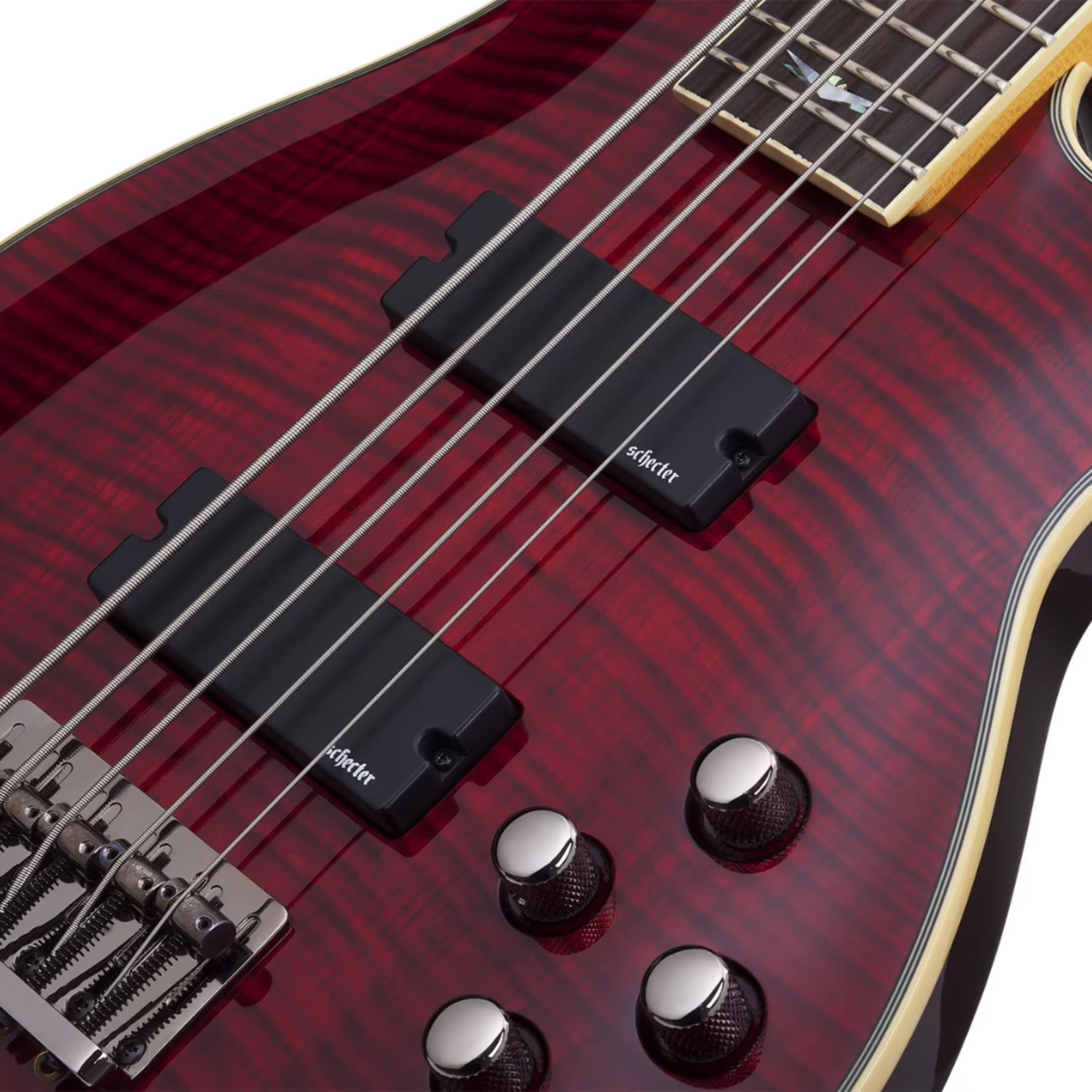 Schecter Omen Extreme-5 5-String Electric Bass - Black Cherry