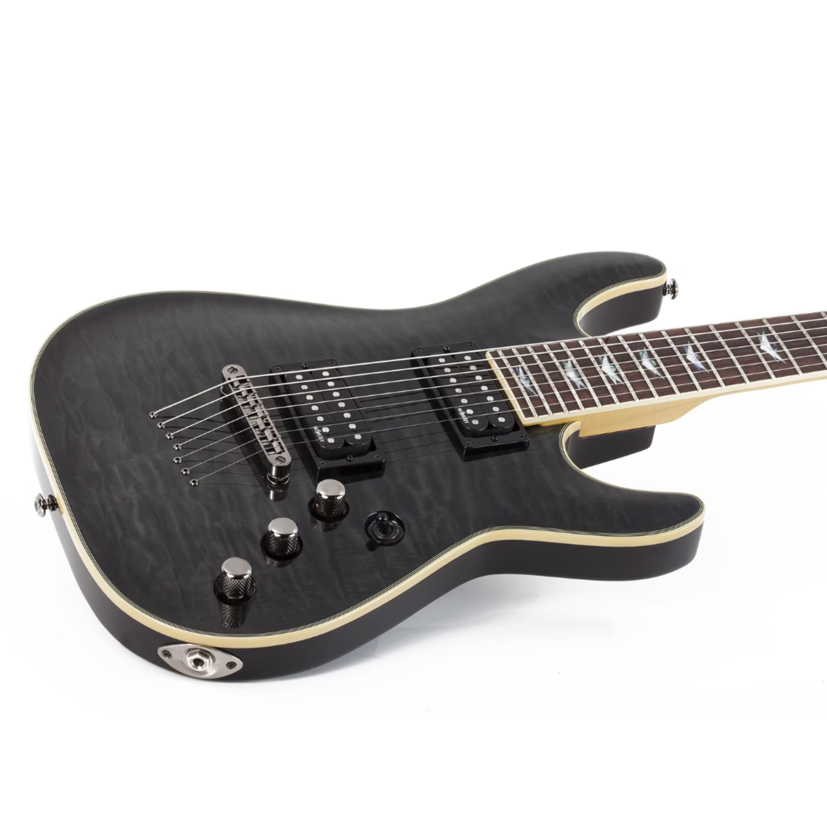 Schecter Omen Extreme-7 7-String Electric Guitar - See-Thru Black