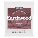 Ernie Ball Ernie Ball Medium Light Earthwood Bell Bronze Acoustic Guitar Strings - 12-54