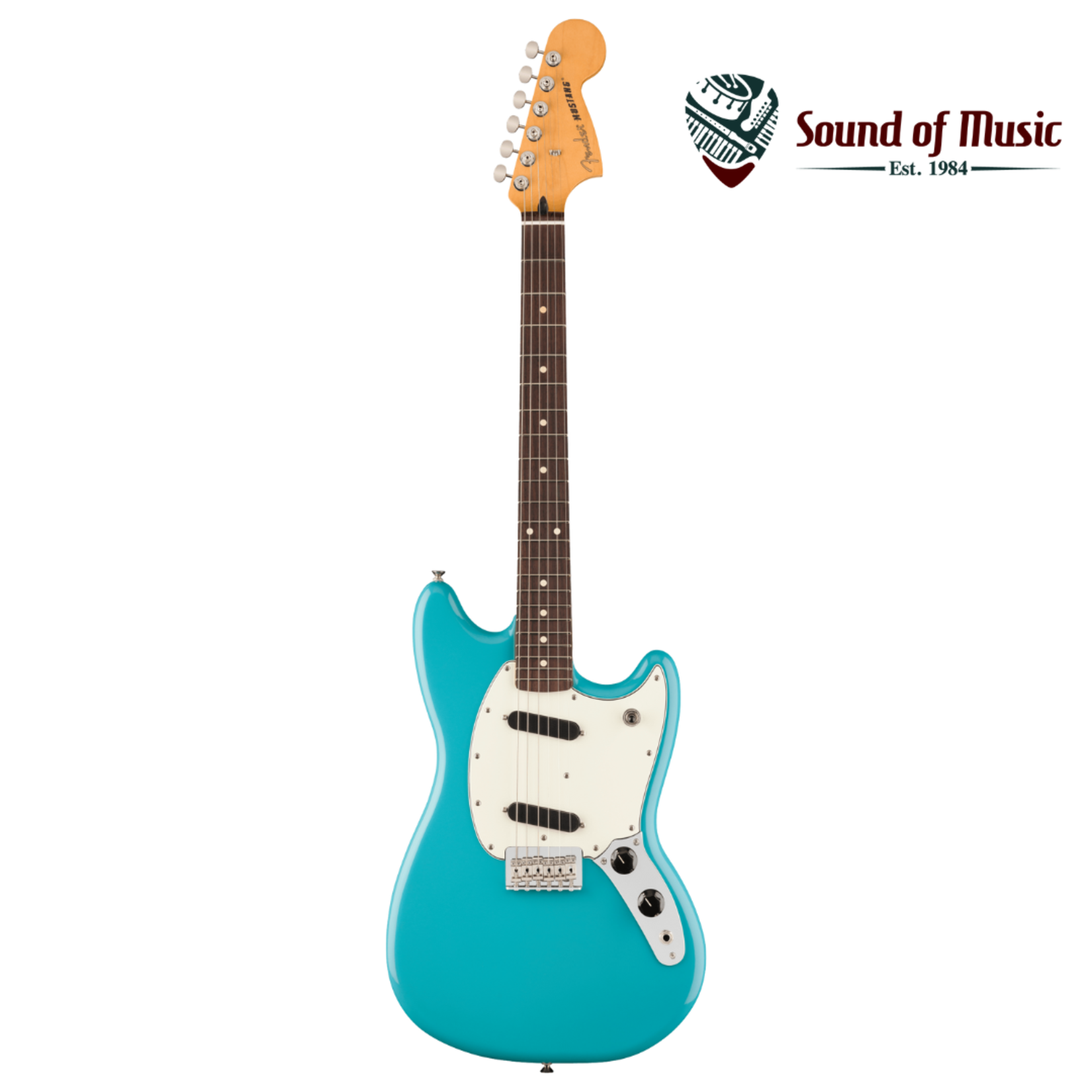 Fender Player II Mustang, Rosewood Fingerboard - Aquatone Blue