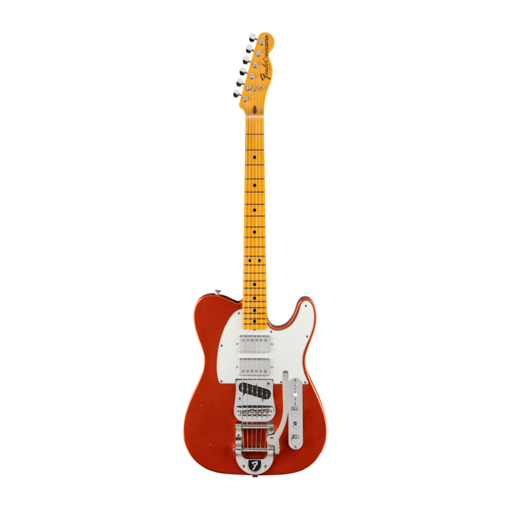 Fender Stories Collection Mike Campbell Red Dog Telecaster W/Case - Red Dog Red