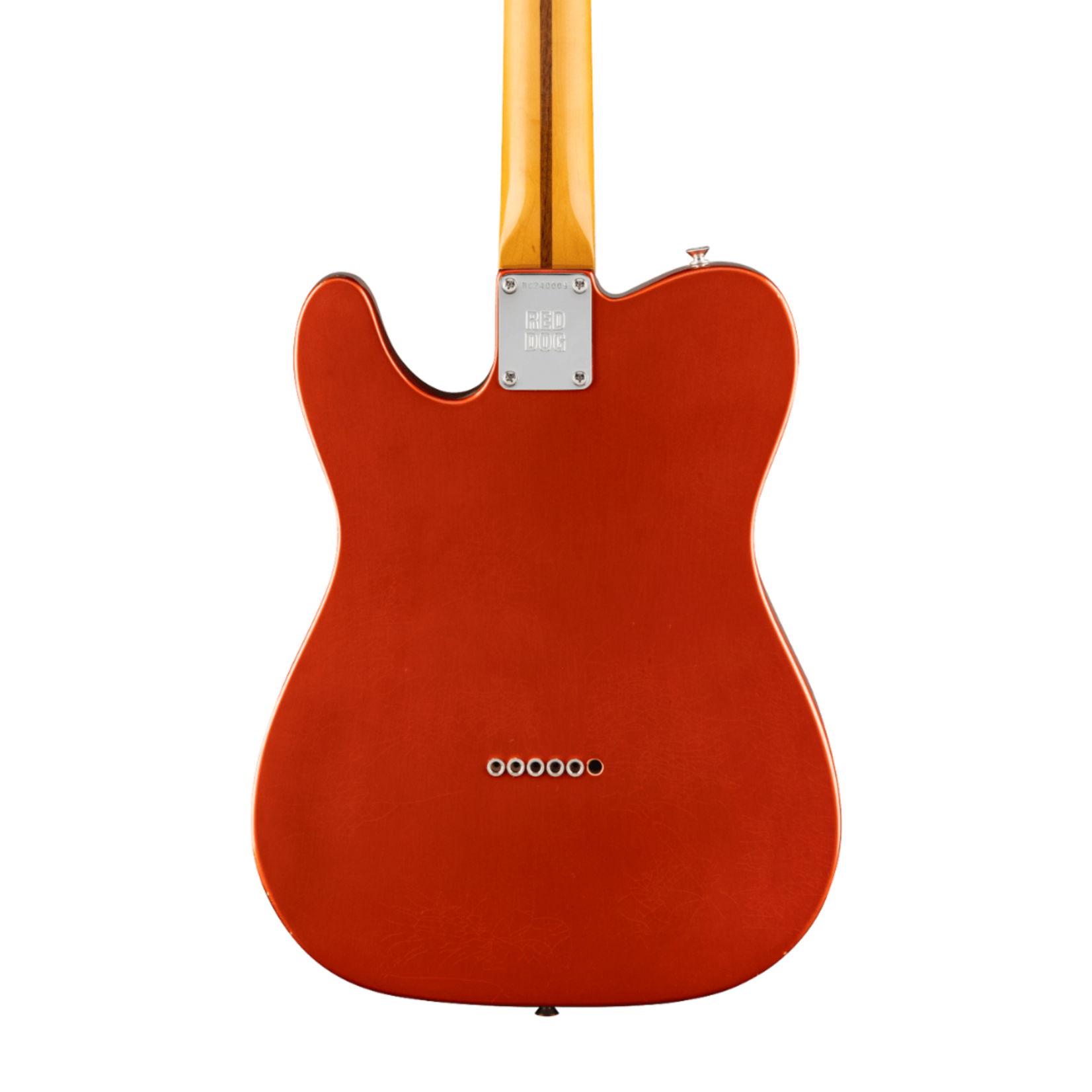 Fender Stories Collection Mike Campbell Red Dog Telecaster W/Case - Red Dog Red