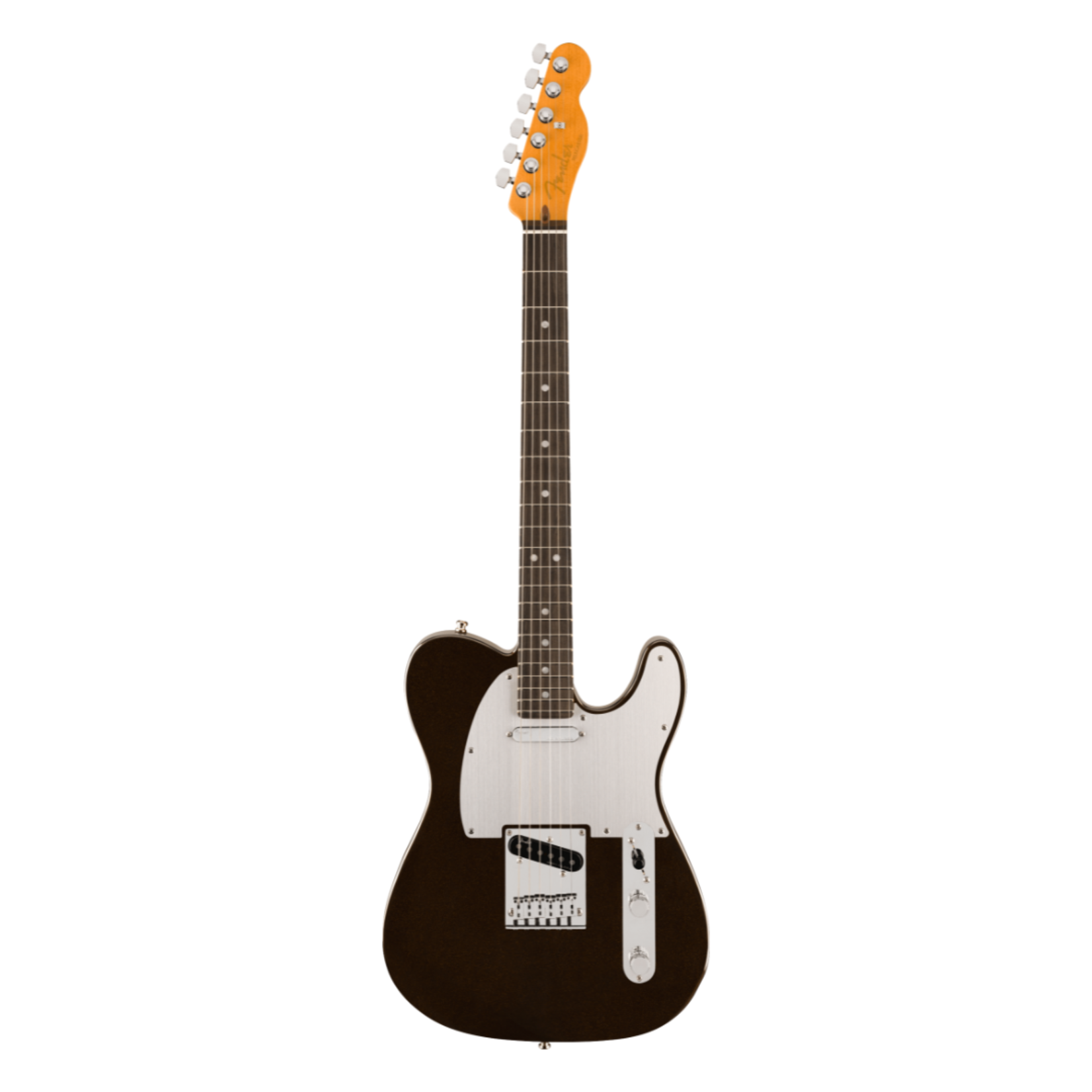 Fender American Ultra II Telecaster Electric Guitar W/Case - Texas Tea