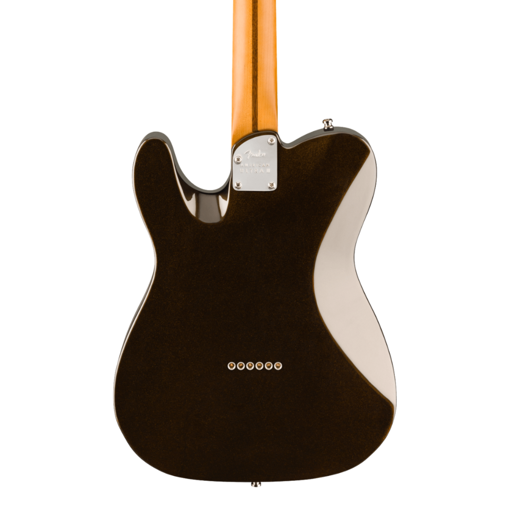 Fender American Ultra II Telecaster Electric Guitar W/Case - Texas Tea