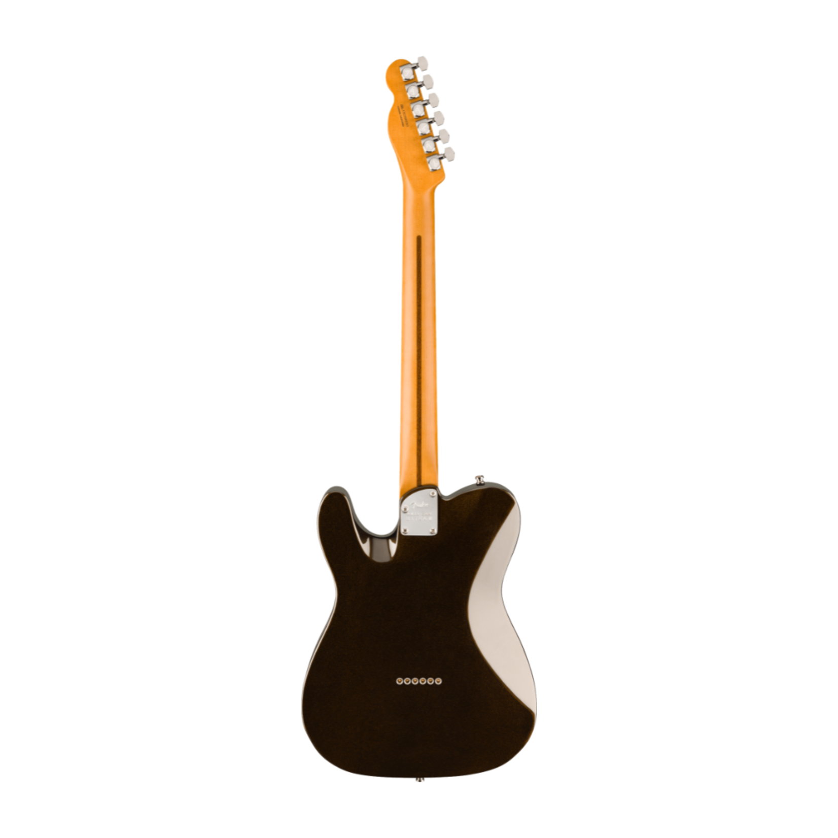 Fender American Ultra II Telecaster Electric Guitar W/Case - Texas Tea