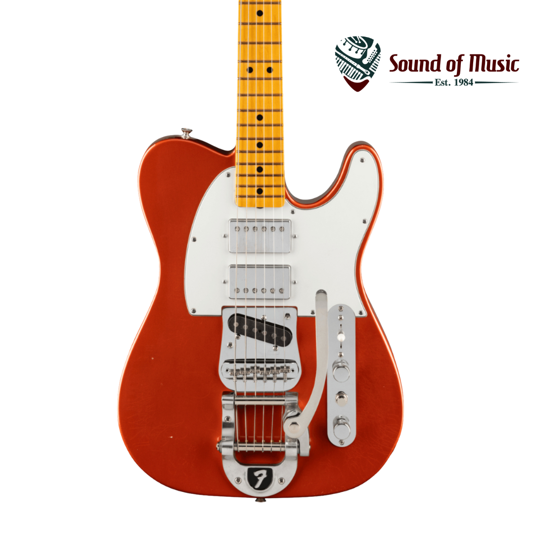 FENDER Fender Stories Collection Mike Campbell Red Dog Telecaster W/Case - Red Dog Red