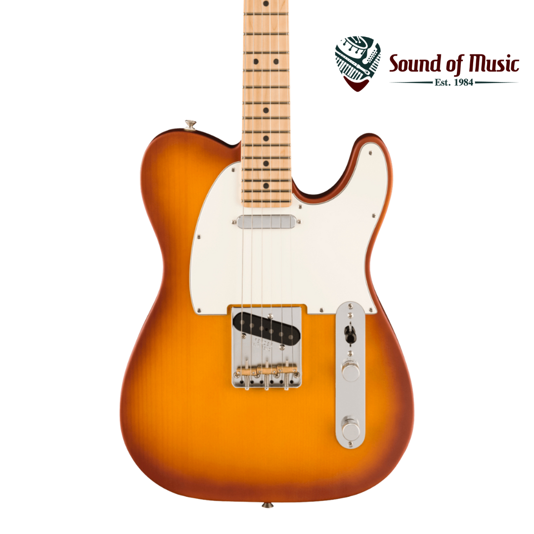 Fender American Performer Timber Telecaster Electric Guitar W/Gig Bag - Honey Burst
