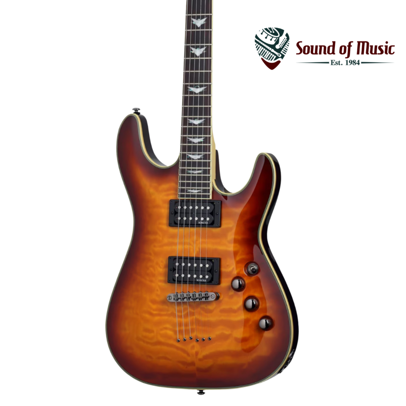Schecter Omen Extreme-6 Electric Guitar - Vintage Sunburst