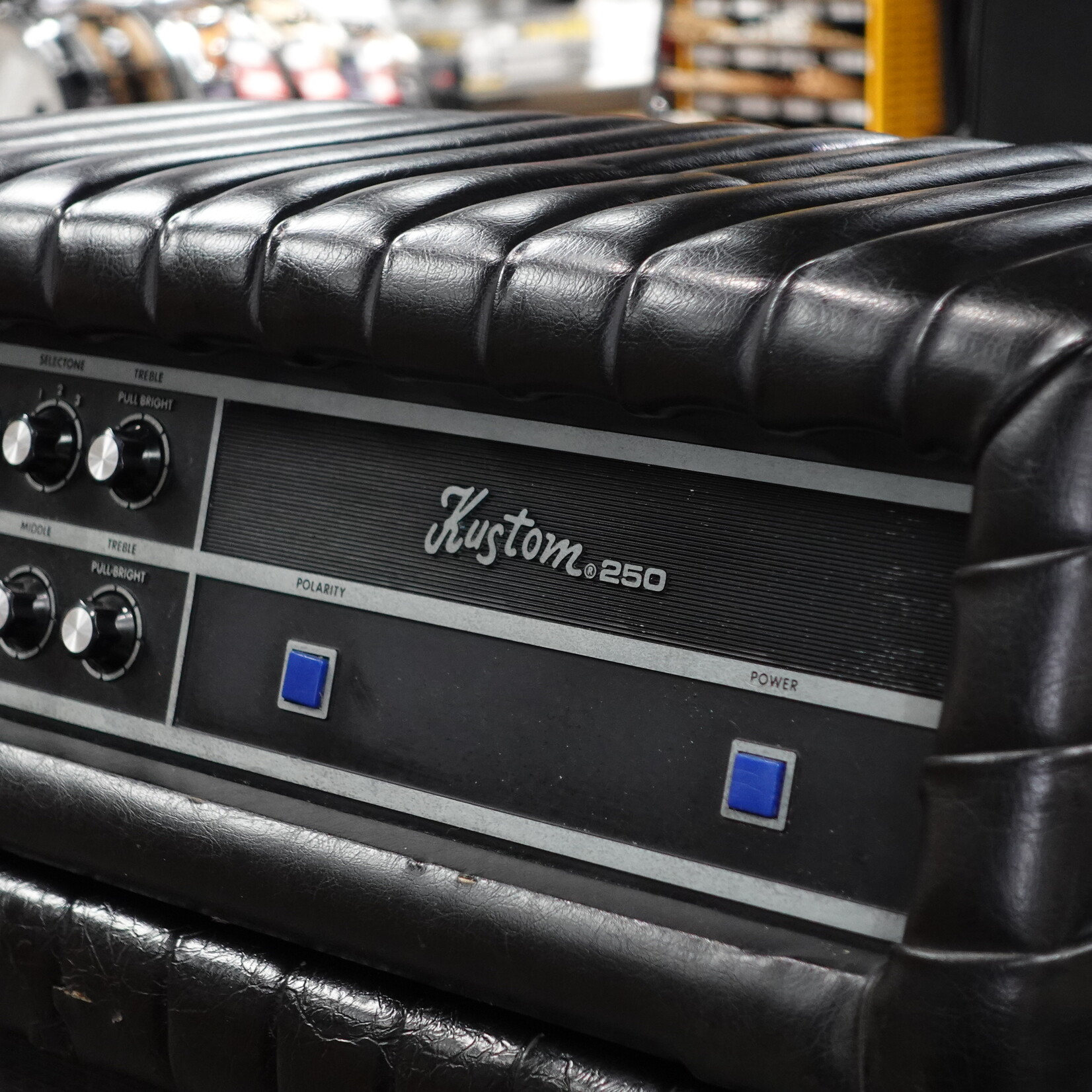 Vintage 70's Kustom 250 Bass Head and Cab - (Used)