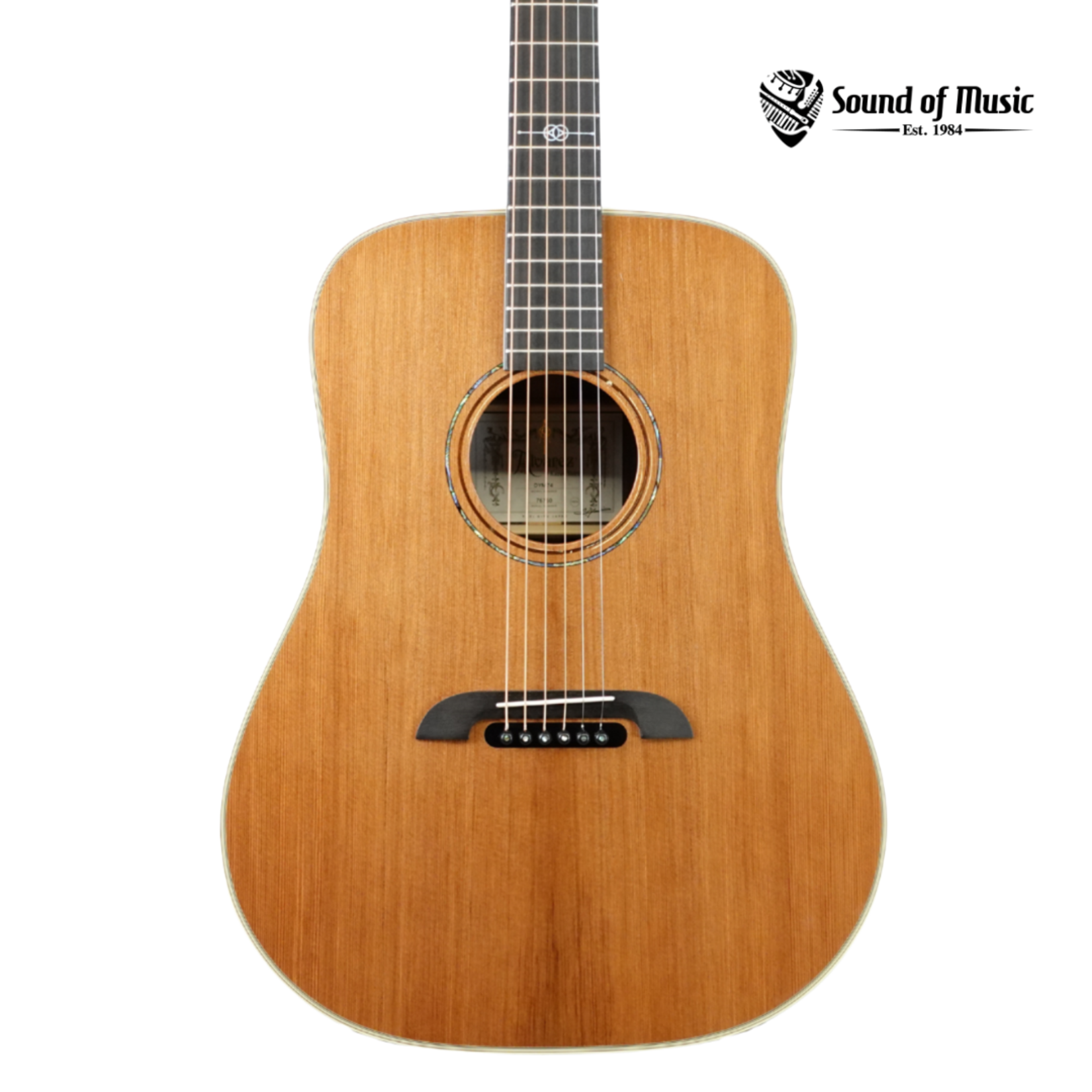 Alvarez Yairi DYM74 Masterworks Series Dreadnought Acoustic Guitar W/Case - Natural
