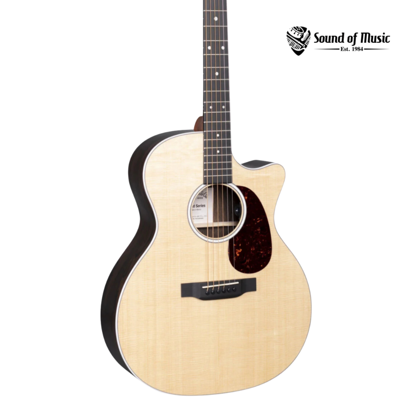 Martin GPC-13E Ziricote Acoustic-Electric Guitar W/Softshell Case - Natural