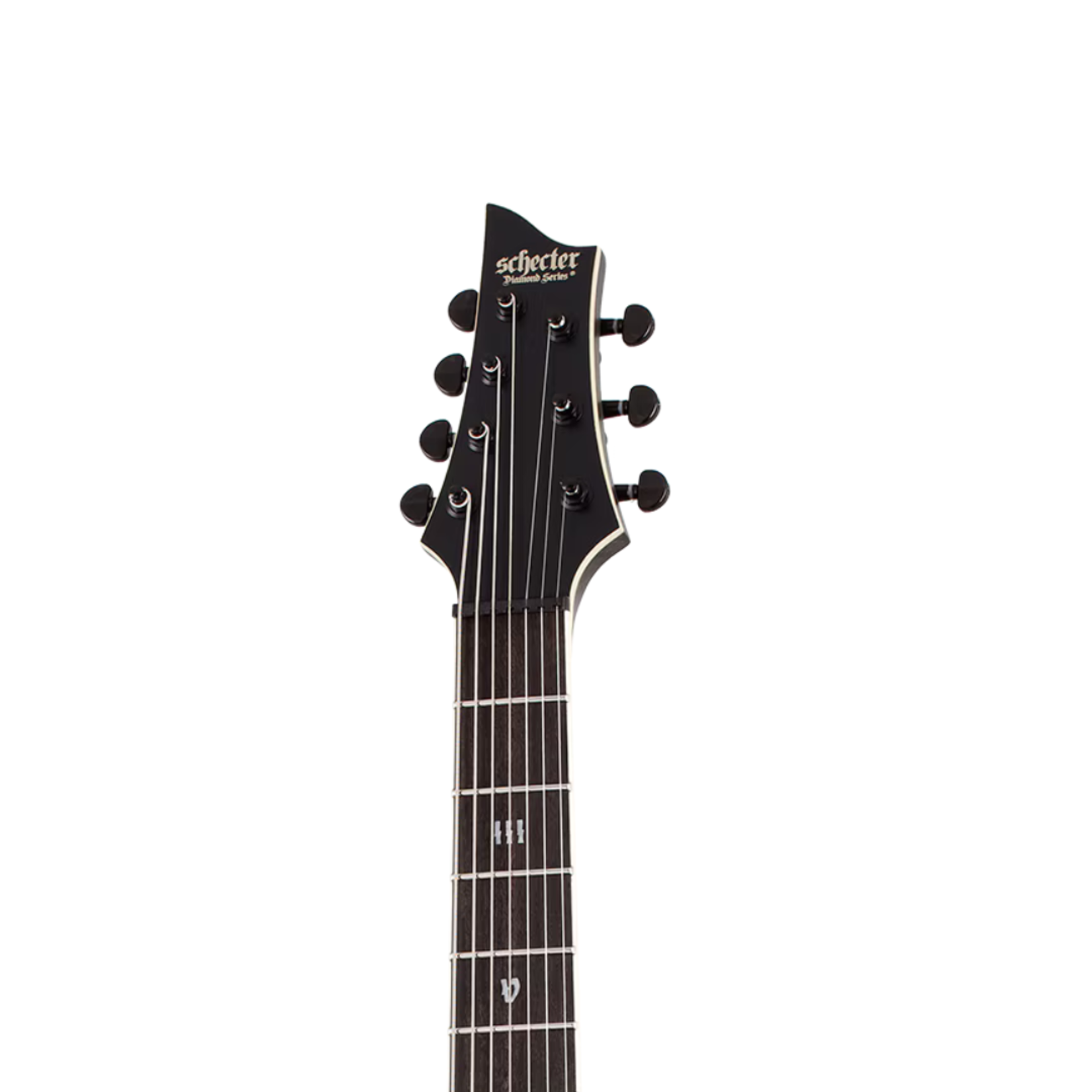 Schecter C-7 SLS Evil Twin Electric Guitar - Satin Black
