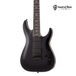 Schecter C-7 SLS Evil Twin Electric Guitar - Satin Black