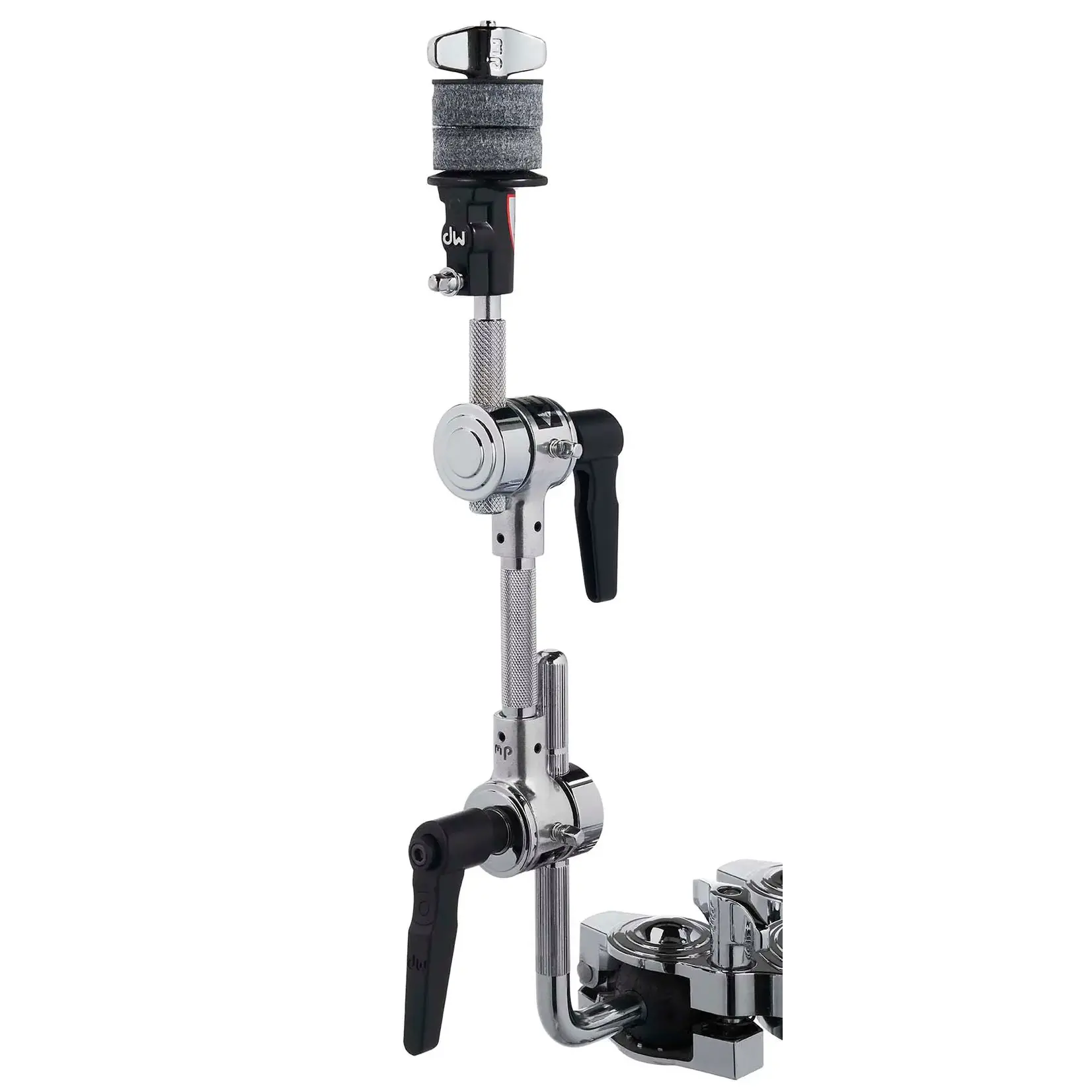 DW Drums Puppy Bone w/ Short Cymbal Arm - Chrome
